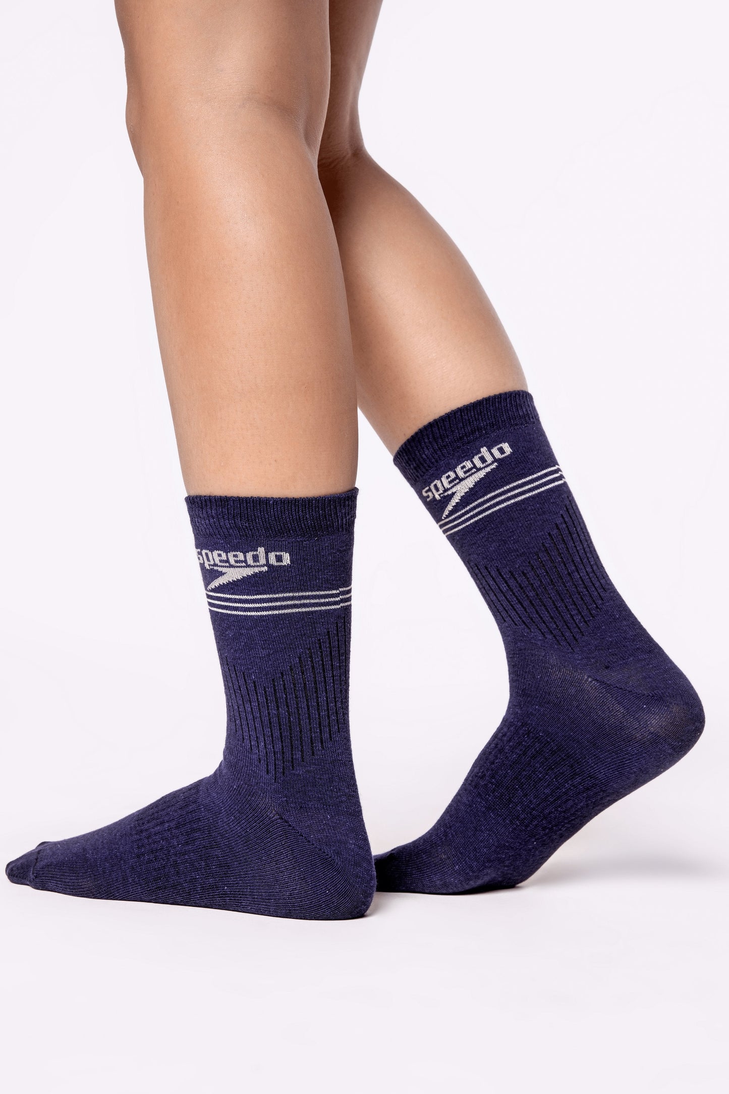 Meia Speedo Cano Médio Lisa