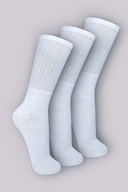 Kit 3 Pares De Meia Adulto Cano Longo Trifil