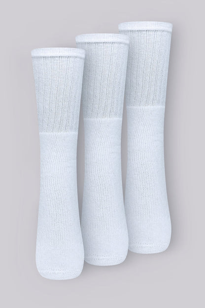 Kit 3 Pares De Meia Adulto Cano Longo Trifil