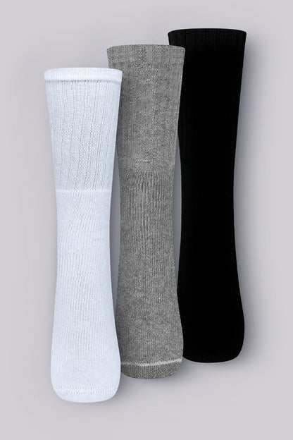 Kit 3 Pares De Meia Adulto Cano Longo Trifil