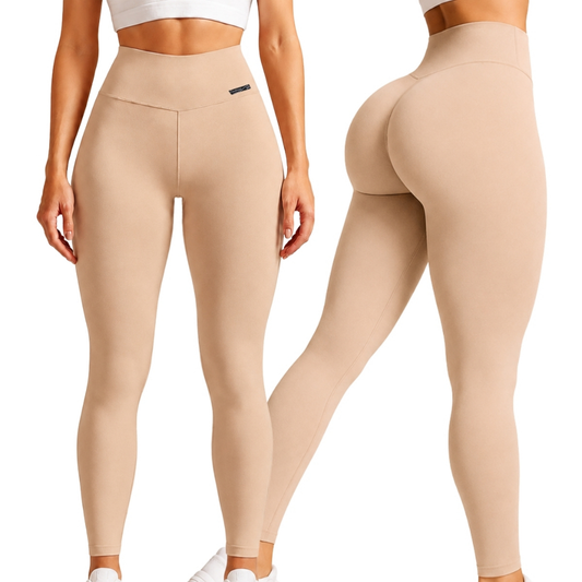 Kit 2 Calças Leggings Cintura Alta e Modeladora Feminina